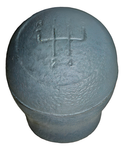 Manopla 5 Marchas Cinza Clio Preto