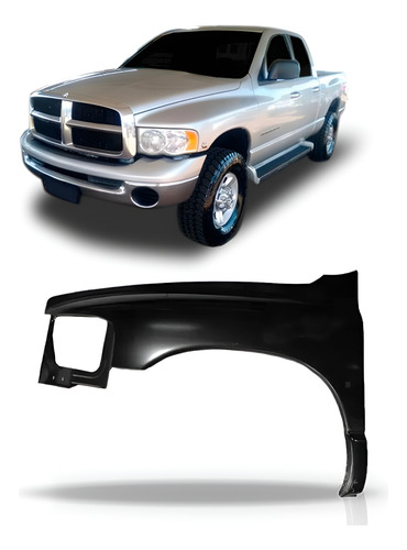 Paralama Dodge Ram 2004 2005 Lado Esquerdo - - Esquerdo