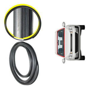 Borracha Para-brisas Sem Friso Fusca 52 Ate 95 .