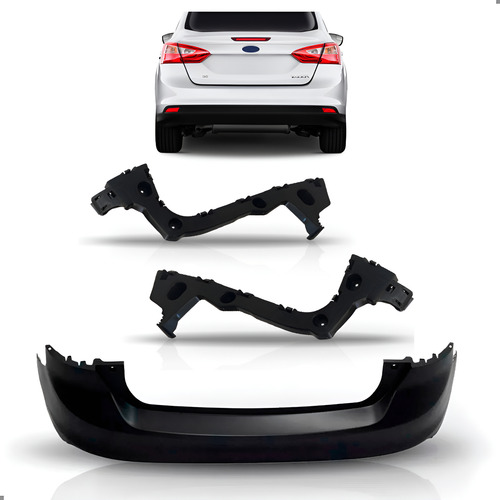 Kit Envolvente Focus Sedan 2014 2015 Traseiro 1a Linha