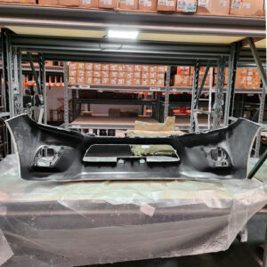 Parachoque Dianteiro Hilux 2016 A 2018 Cabine Simples Avaria Branco