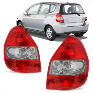 Par Sinaleira Para Honda Fit 2003 A 2008 Cristal C/ Soquete