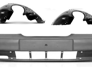 Parachoque Ford Mondeo 1993 A 1996 C/parabarros 1a Linha  Preto