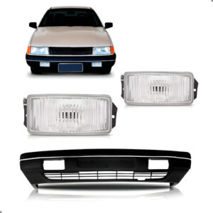 Kit Envolvente Santana 1991 A 1997 C/milhas/friso 1a Linha  Preto