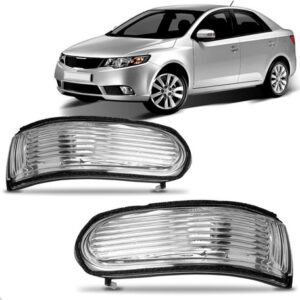 Par Pisca Retrovisor Para Kia Cerato 2009 Até 2013