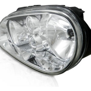 Farol Golf Gti 98 99 00 01 02 03 04 05 06 Com Milha 1ª Linha Esquerdo/motorista