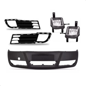 Kit Envolvente Dianteiro Astra 2003 A 2012 C/grades E Milhas - Preto