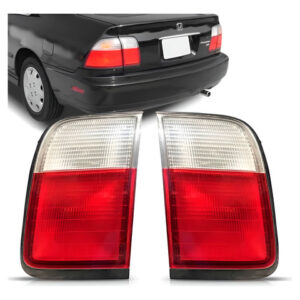 Par Sinaleira Traseira Honda Accord 1996 1997 Tampa Malas Vermelho