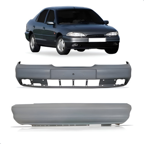 Par Parachoque Para Ford Mondeo 1993 1994 1995 1995 Primer