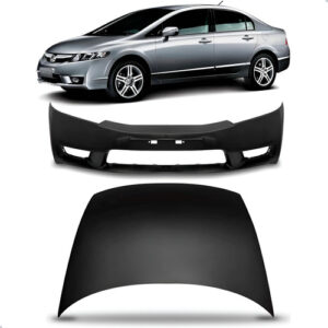 Capo E Parachoque Honda New Civic 2009 A 2011