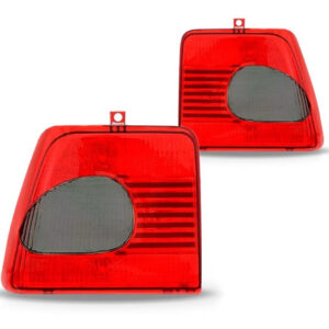Par Lente Lanterna Traseira Tempra 1996 A 1999 (pingo) Fume Vermelho
