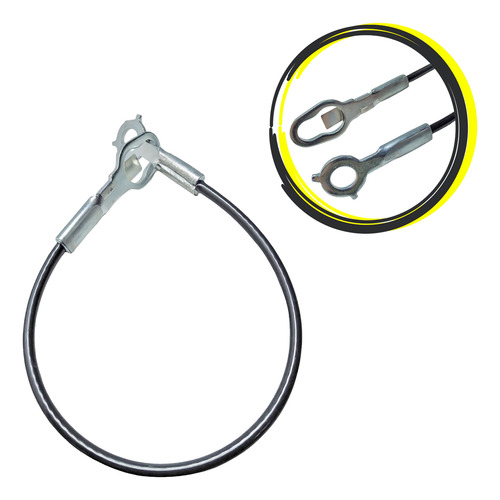Cabo Da Tampa Traseira 557 Mm Direito F1000 1992 A 1999