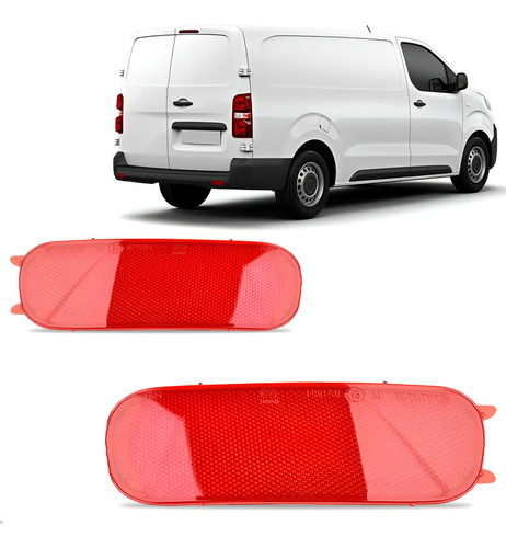 Par Sinaleira Parachoque Traseiro Expert E Jumpy 2018 A 2024