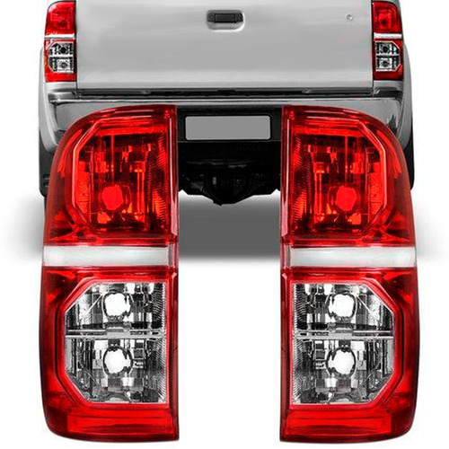 Par Sinaleira Hilux Srv 2012 2013 Cristal Toyota