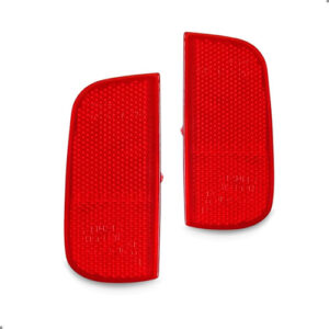 Par Refletor Parachoque Para Civic 2017 A 2021 Traseiro Ambos