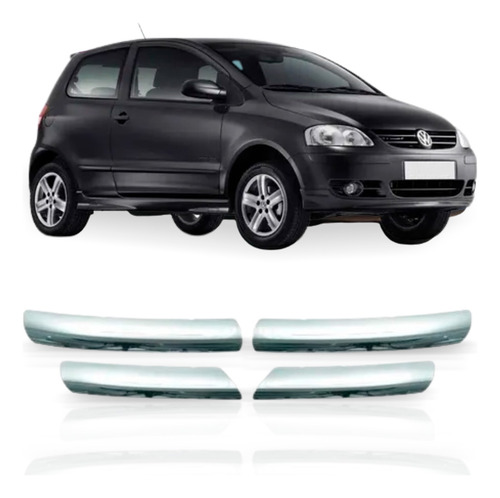 Friso Grade Dianteira Para Fox 2008 2009 Spacefox Crossfox