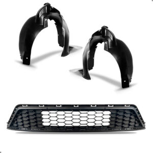 Kit Par Parabarro Para Gol 2018 A 2023 Com Grade Inferior Preto