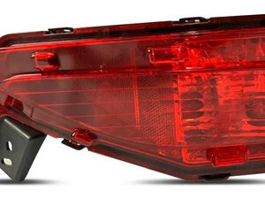 Par Refletor Parachoque Traseiro Hilux Sw4 2016 A 2020 Vermelho