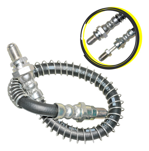 Flexivel De Freio Dianteiro Fiesta 1996 A 2013 .