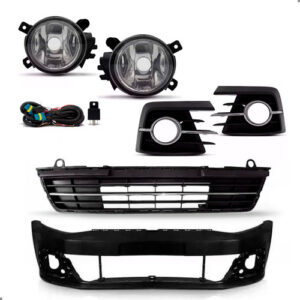 Kit Transformação Frente Gol E Voyage G6 Para G7 2016 A 2018 Preto