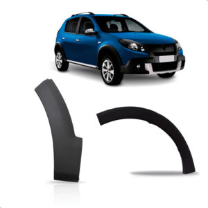 Par Vão Alargador Moldura Sandero Stepway 2012 A 2014 Roda