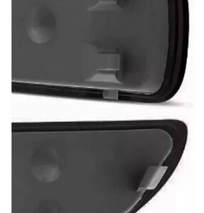 Par Refletor Parachoque Traseiro Corsa Montana 2003 A 2009 Preto Gr-mp0005