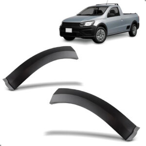 Par Moldura Paralama Diant. Para Saveiro 2017 Robust G7 G8