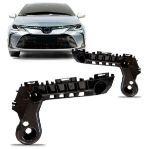 Par Guia Suporte Parachoque Dianteiro Corolla 2020 A 2021