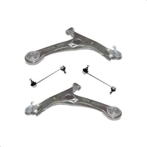 Kit Bandeja Balanca Dianteira Com Bieleta Corolla Fielder Preto