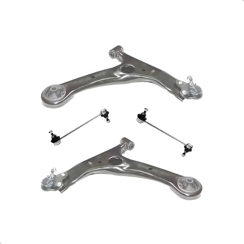 Kit Bandeja Balanca Dianteira Com Bieleta Corolla Fielder Preto