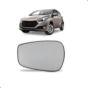 Lente Retrovisor Para Hb20 2013 2014 2015 A 2019 Esquerdo