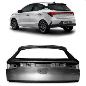 Tampa Porta Malas Para Hyundai Hb20 2023 2024 Hatch Preto