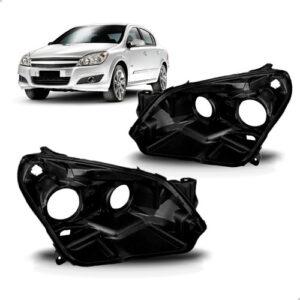 Par Carcaça Farol Vectra 2009 2010 2011