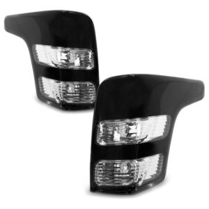 Par Sinaleira Traseira L200 Triton Fume 2017 A 2020 Preto