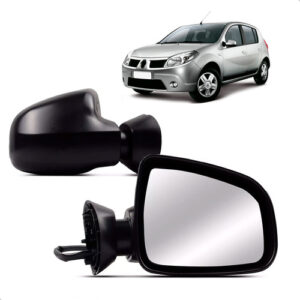 Par Retrovisor Para Sandero 2009 2010 11 12 13 2014 Elétrico
