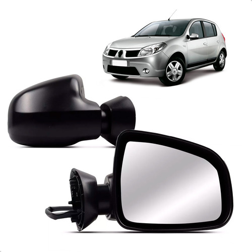 Par Retrovisor Para Sandero 2009 2010 11 12 13 2014 Elétrico