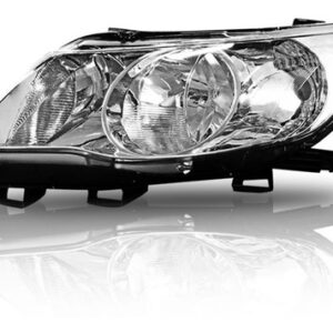 Farol Gol Voyage Saveiro G5 09 10 11 Cromado Duplo 1ª Linha Esquerdo/motorista