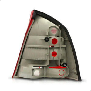 Par Lanterna Traseira Bicolor Corsa Sedan 2003 A 2007  Vermelho