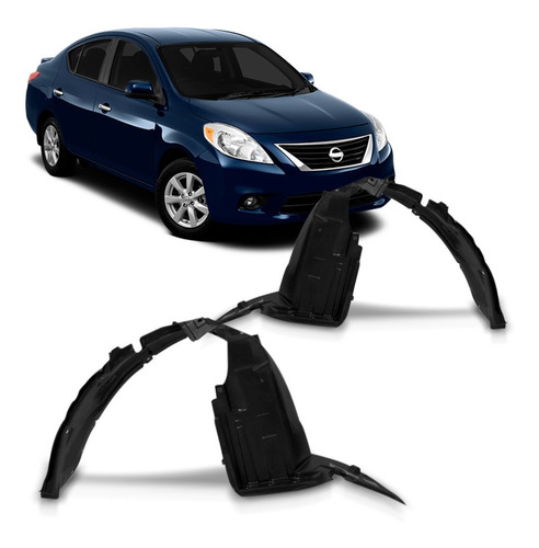 Par Aparabarro Dianteiro Versa 2011 2012 2013 2014