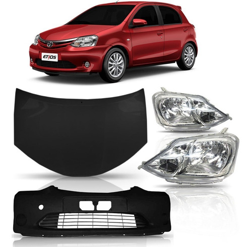 Kit Frente Para Toyota Etios Hatch & Sedan 2013 A 2015