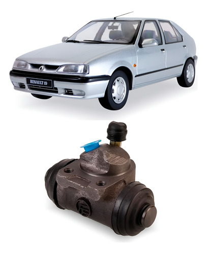 Cilindro De Roda Traseiro Dir R19 92 Ate 99 Clio 96 Ate 99