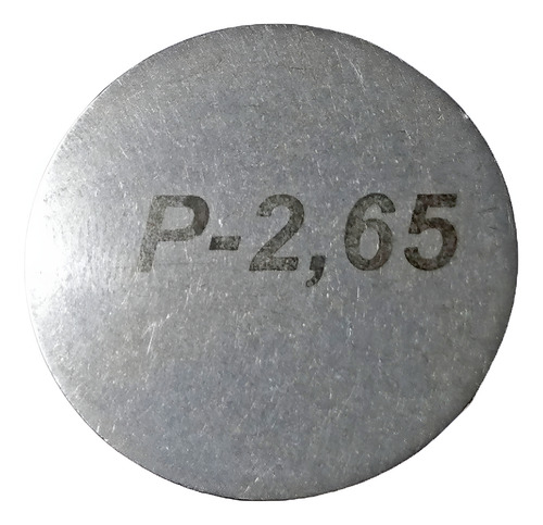 Pastilha Reguladora Valvula Uno Apos 01 Fire