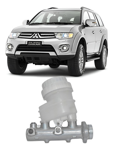 Cilindro Mestre De Freio  Pajero Dakar 2008 Á 2013