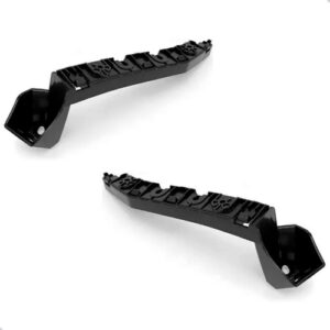 Par Suporte Guia Parachoque Traseiro Compass 2017 Até 2021