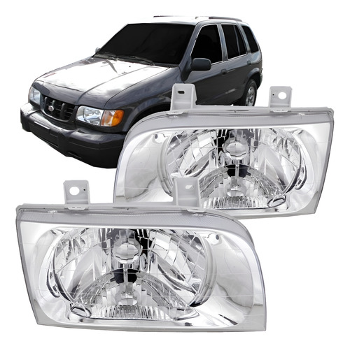 Par Farol Para Kia Sportage 1998 1999 2000 2001 2002.