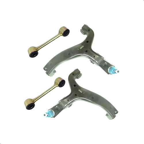 Kit Bandeja Balanca Inferior Dianteira Com Bieleta Amarok Preto