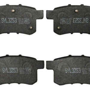 Pastilha Traseira Accord V6 2008 Em Diante