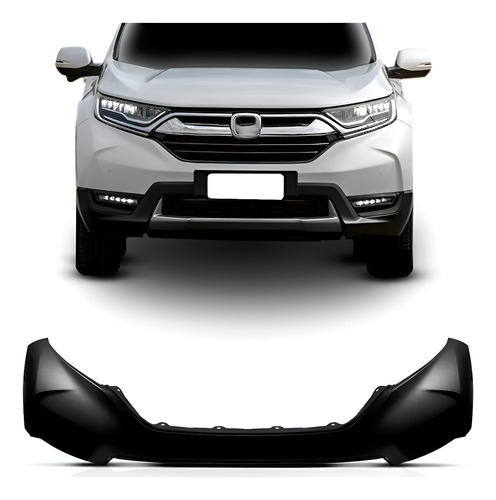 Envolvente Dianteiro Crv 2018 2019 Superior 1a Linha  Preto