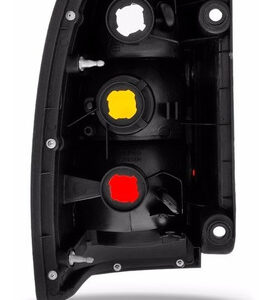 Par Sinaleira Traseira Hilux Sw4 2001 02 03 04 2005 Bicolor Vermelho