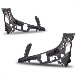 Envolvente Dianteiro Para Mercedes C180 2008 A 2011 Com Guia Preto